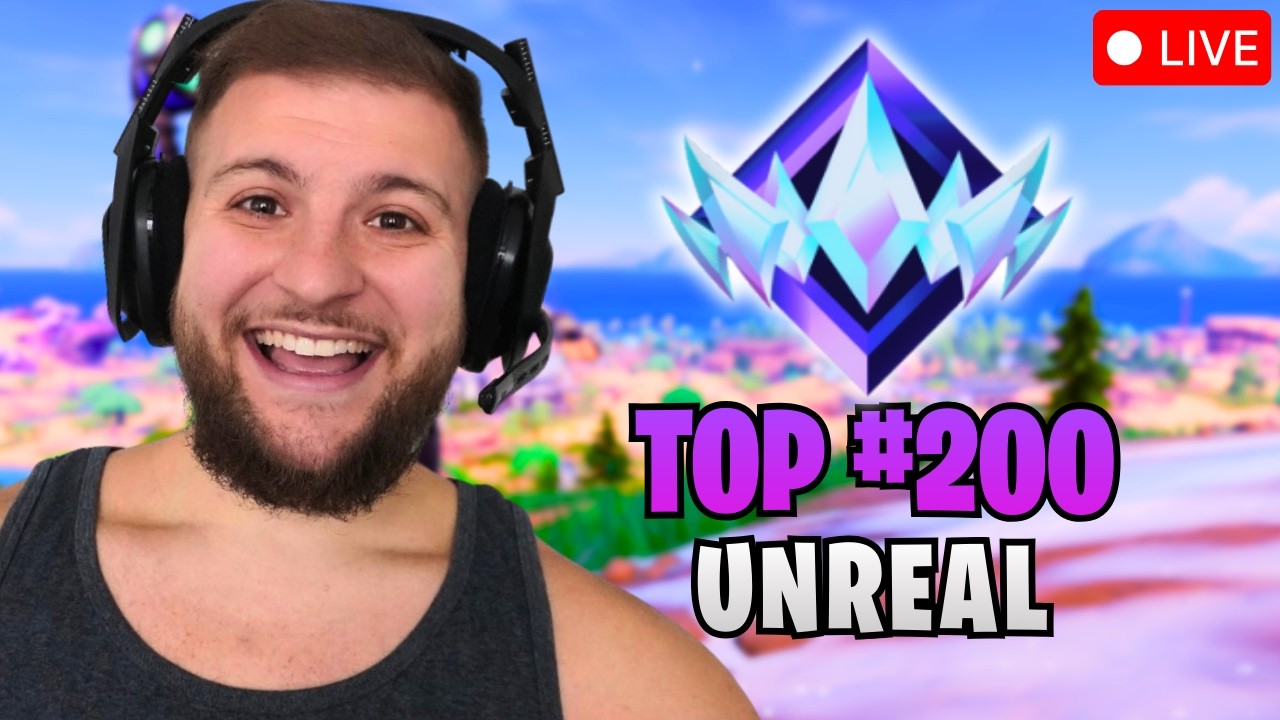 🔴# 190 UNREAL REAL IN THE WORLD! | ZERO BUILD RANKED