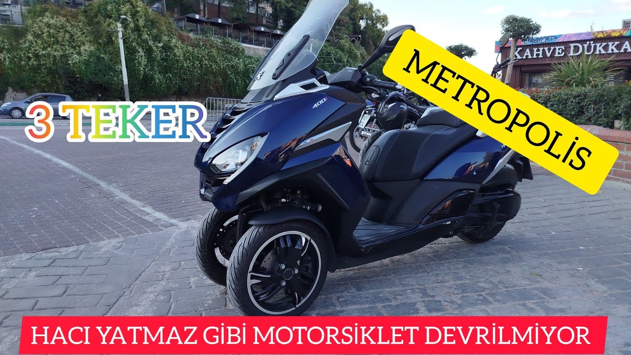 #400CC#Peugeot#metropolis#3 teker #motorsiklet #motovlog