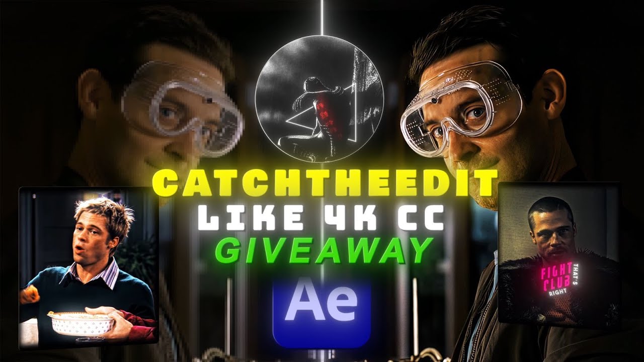 CatchTheEdit Inspired CC Preset Giveaway | After Effects Tutorial + Free Preset