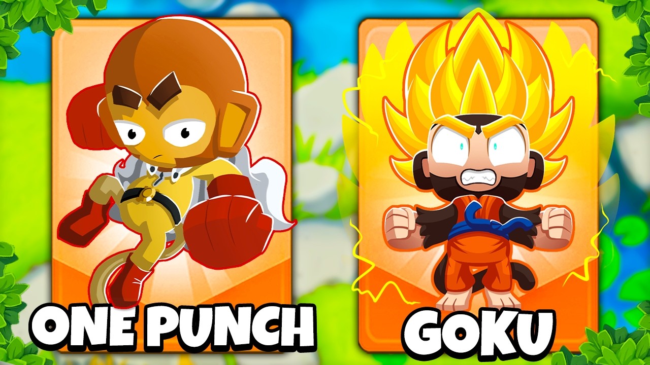 One Punch Man VS Goku in BTD 6!
