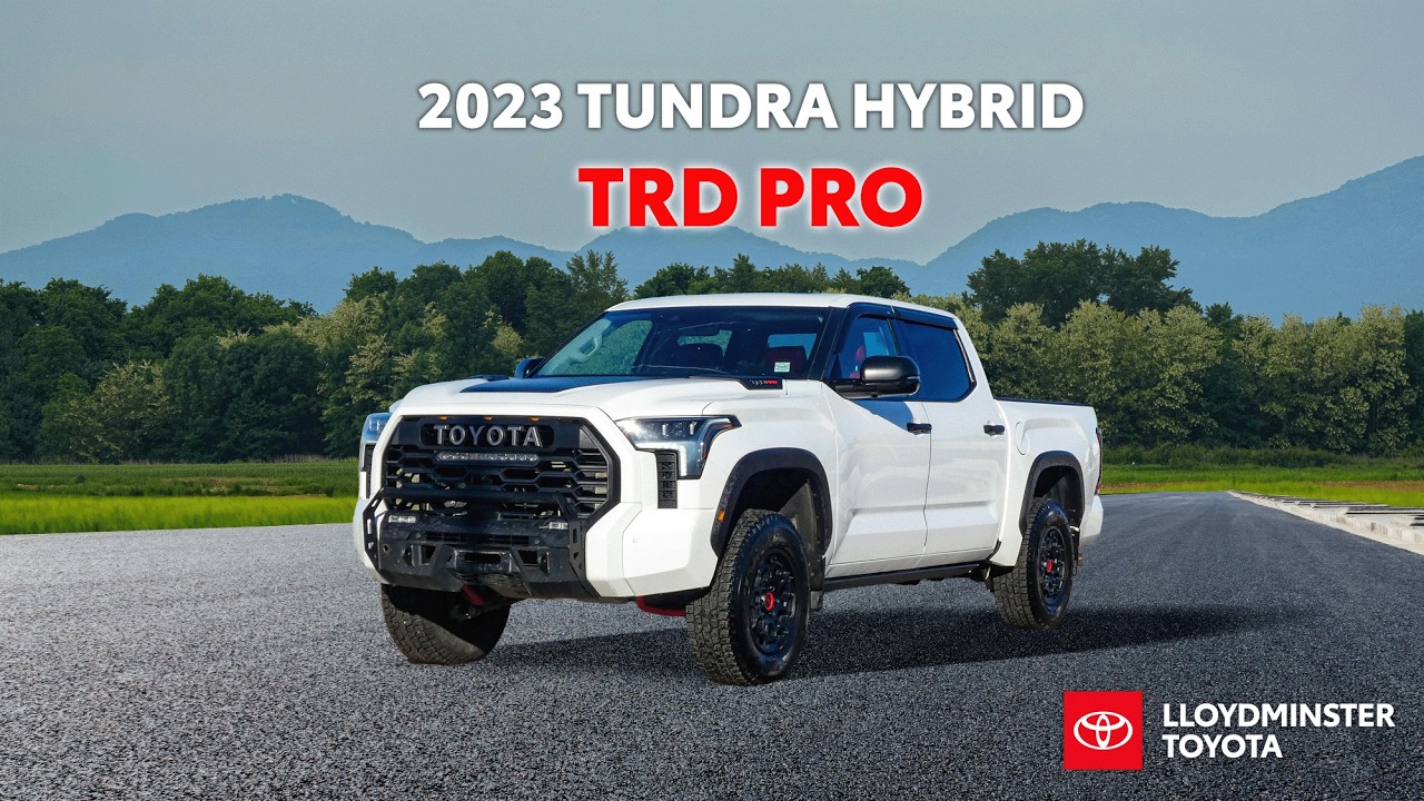 Built to Dominate | 2023 Tundra TRD Pro Hybrid Walkaround with Nolan