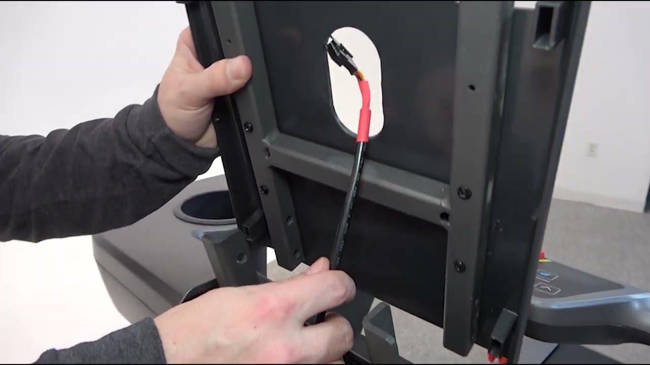 Octane Treadmill Service Video - Console Bracket Removal_Replacement