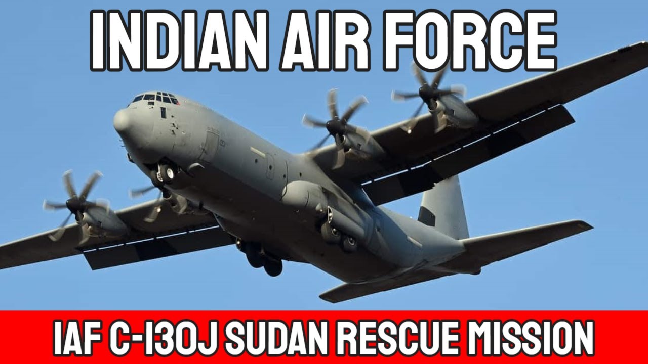 Indian Air Force Conducts Secret Military Operations In War-Torn Sudan