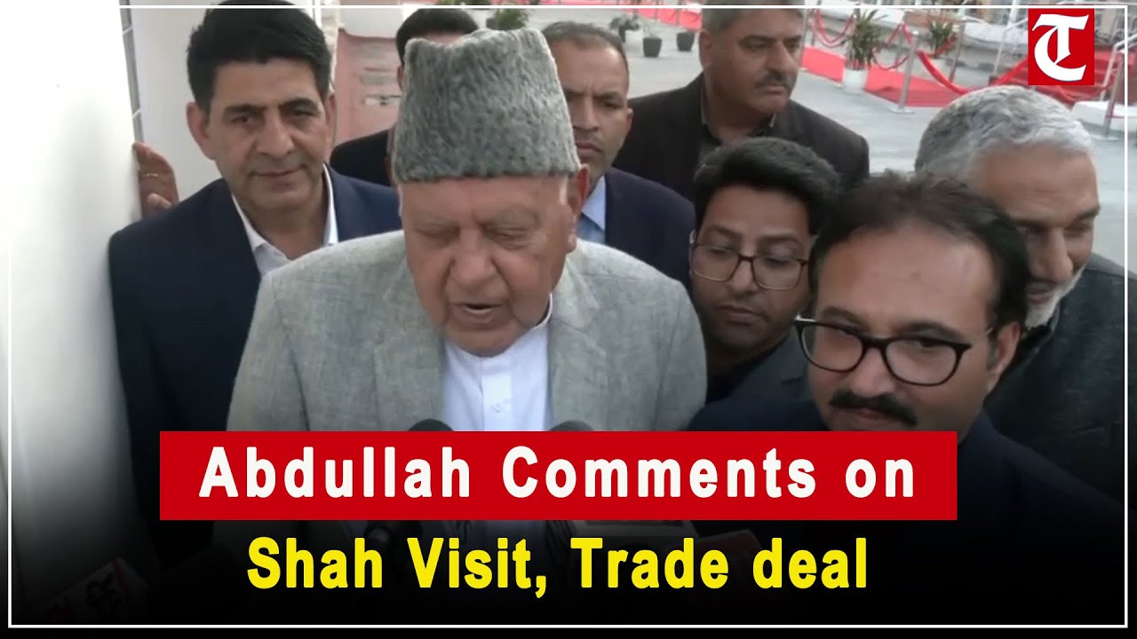 Farooq Abdullah reacts to Amit Shah’s Jammu visit and India-US trade deal developments