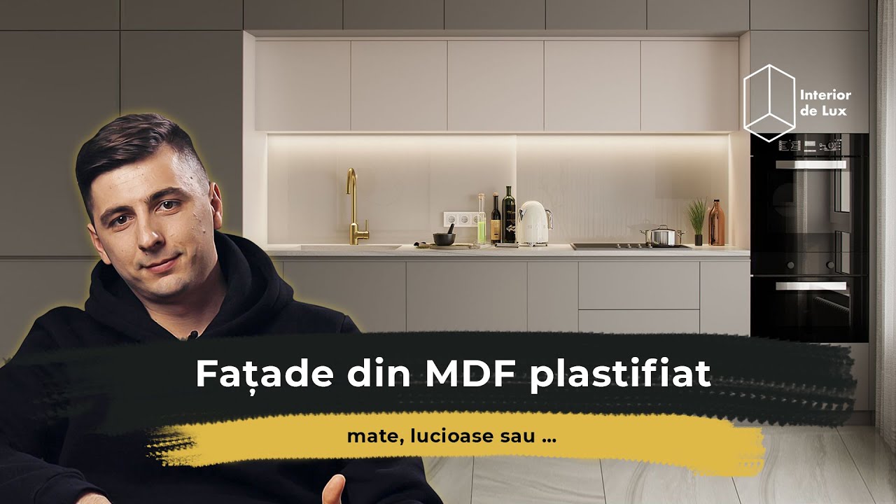 Fațade din MDF plastifiat - mate, lucioase sau &hellip; #interiordelux #totuldespremobila #mobilălacomandă