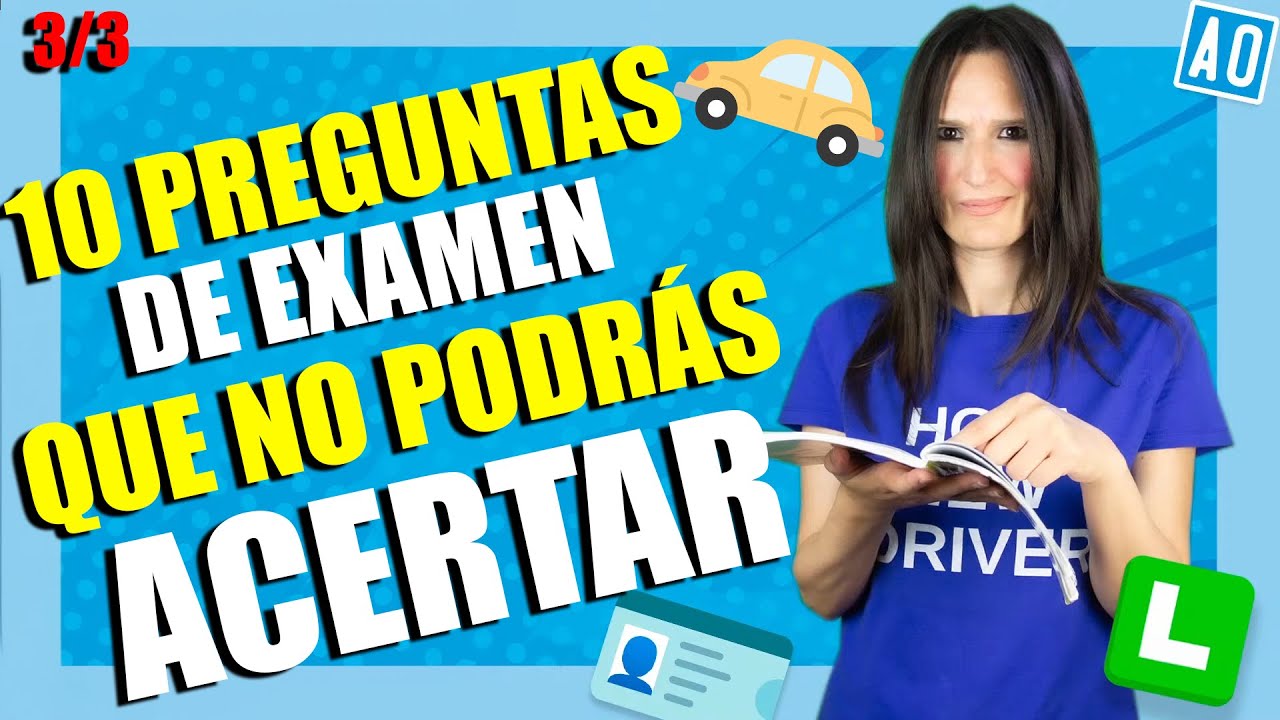Prueba de Examen en MUY DIFICIL (3 de 3) No caigas en las Preguntas Trampa