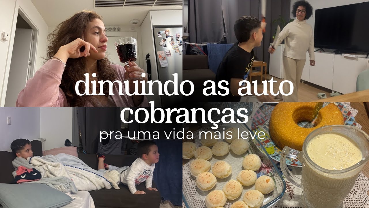 Eu me cobro muito e nunca relaxo