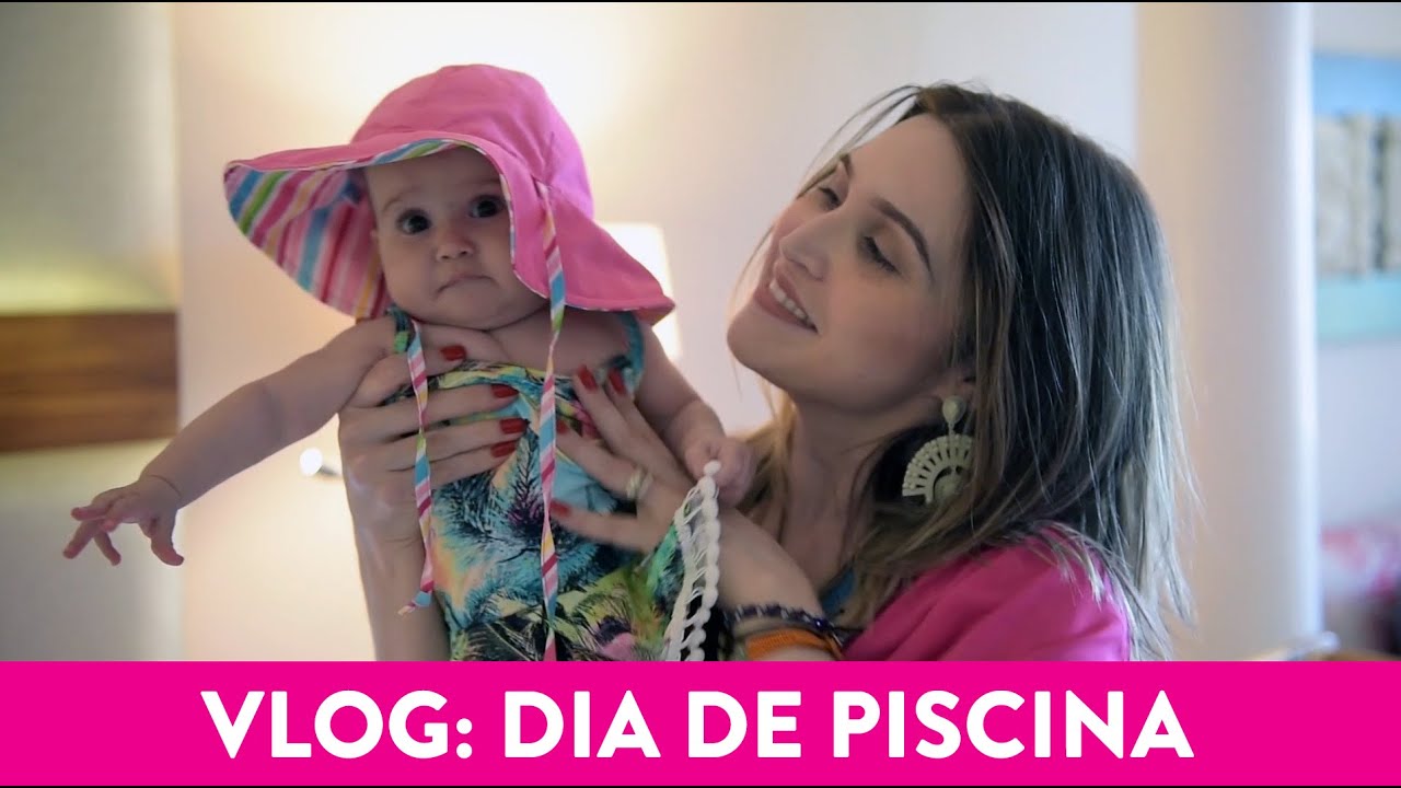 Vlog: dia de piscina! Por Lu Ferreira - Chata de Galocha