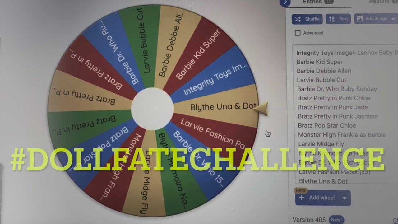 #DollFateChallenge with @thedollsthewitchandthewardrobe  & @MarchPaynesMidlifeDollyCrisis 