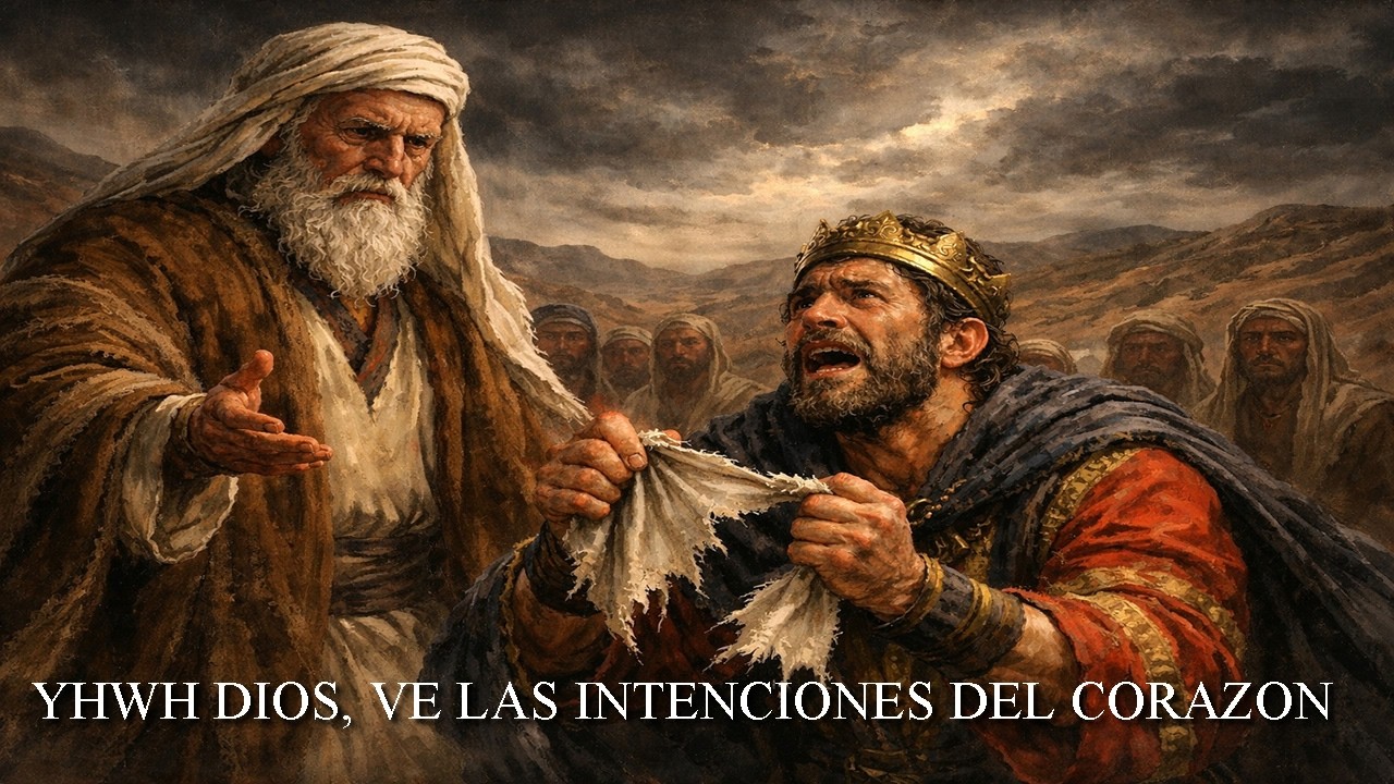 YHWH DIOS, VE LAS INTENCIONES DEL CORAZON