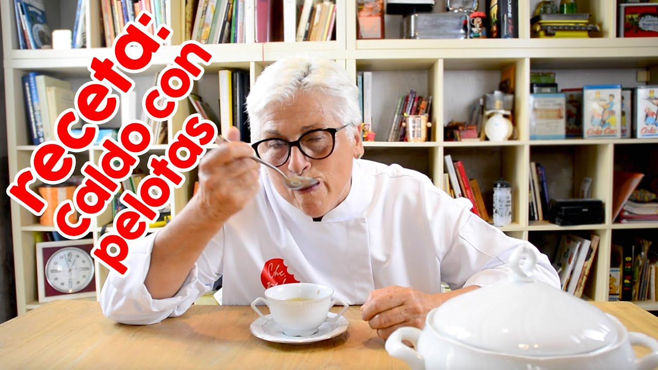Caldo con pelotas | Receta Navideña, rápida y reconstituyente