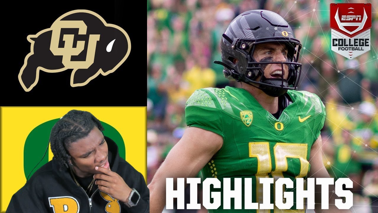 THIS GAME WAS A VIOLATION!! Colorado Buffaloes vs  Oregon Ducks  Full Game Highlights