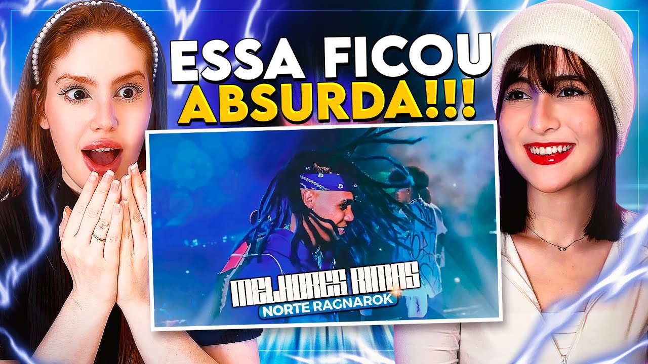 REACT | MELHORES RIMAS BATALHA DA NORTE RAGNAROK | BDN RAGNAROK | CR Reacts