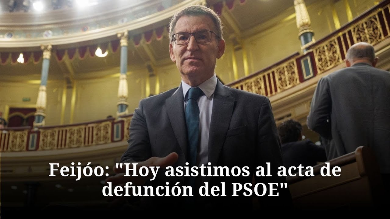 Feijóo, en el debate de la ley de amnistía: 