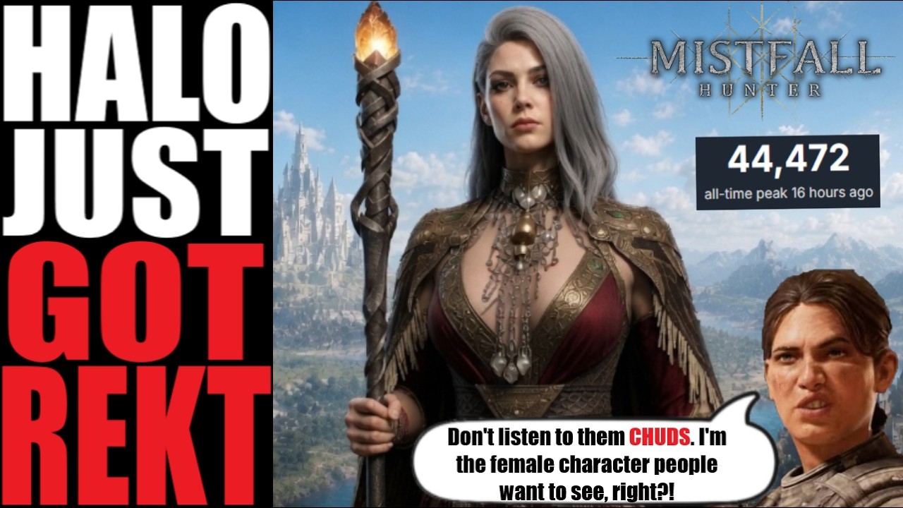 Онлайн-показатели Mistfall Hunter в Steam УНИЖАЮТ Halo Campaign Evolved. Современная аудитория РА...