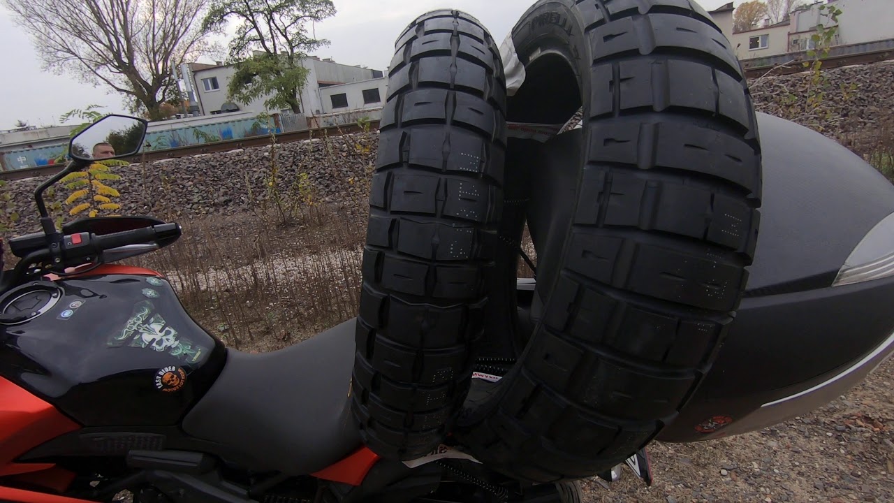 Немного рассуждений о резине. Versys 650. Michelin 2CT vs Pirelli SCORPION RALLY STR.