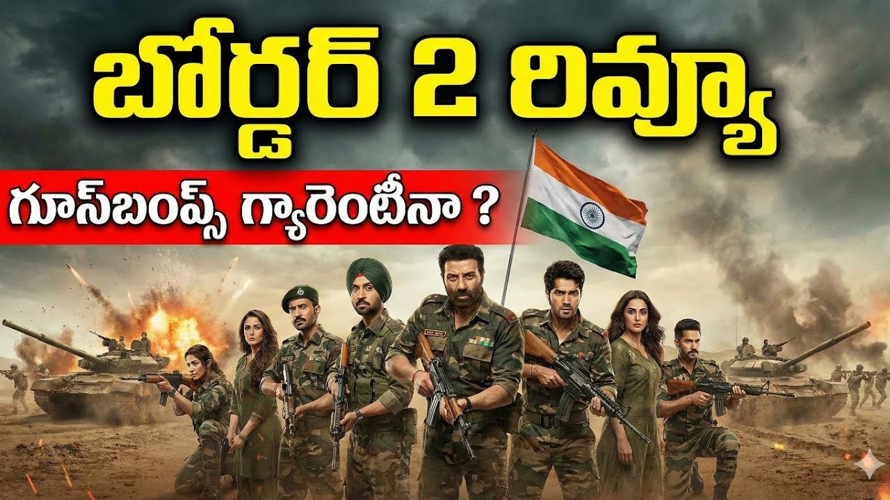 Border 2 Review: ఇది సినిమా కాదు.. యుద్ధం! 🇮🇳 | Honest Review | Sunny Deol | Maharaj Motives
