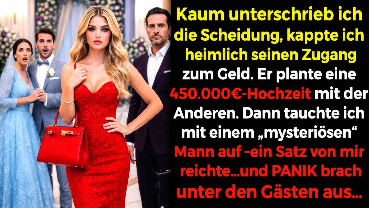 Ich sperrte Heimlich die Karten💳 Er heiratet die Geliebte😡 Doch ich komme mit einem Anderen…