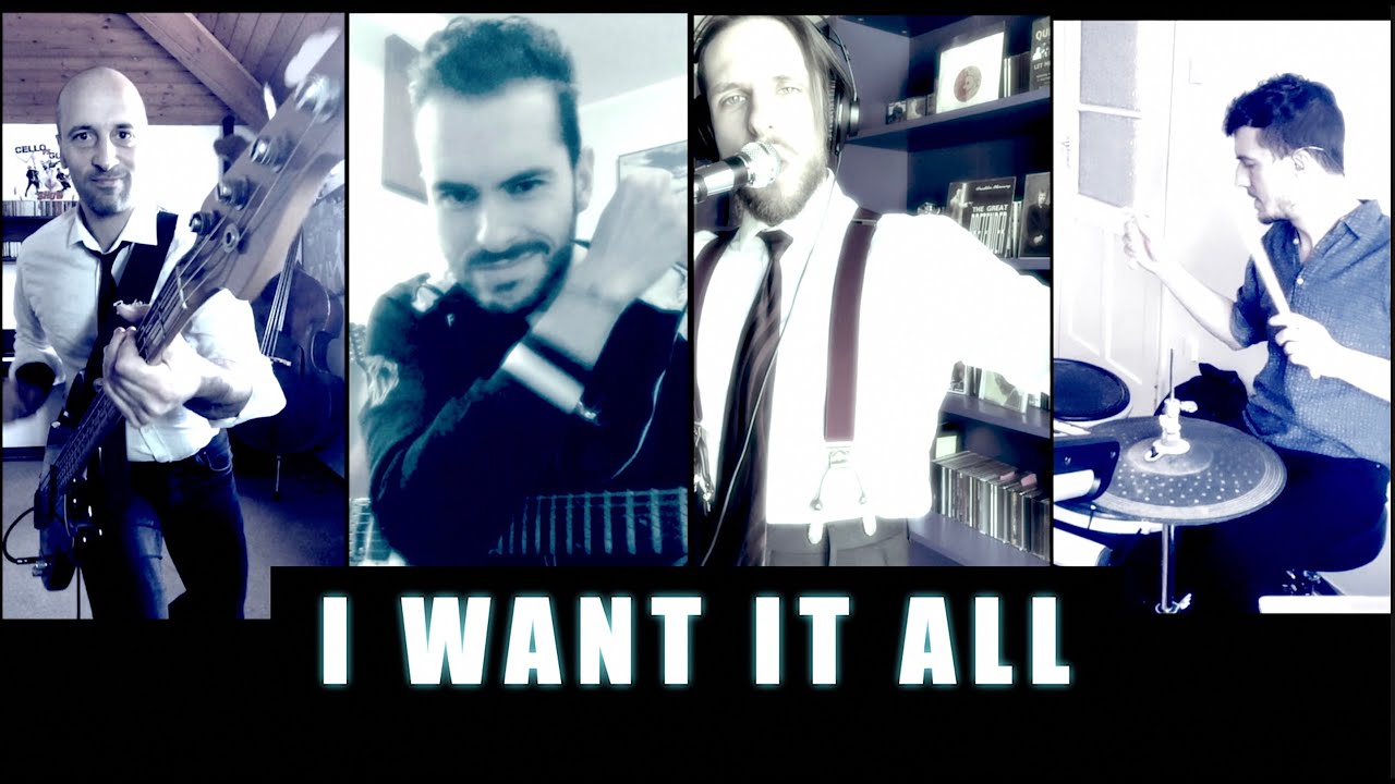 Queen - I Want It All | Virtual Band | CELLO vs GUITAR + Christian Bruni & LiUK