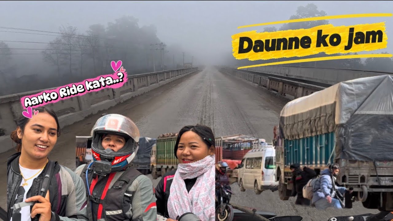 Ride Bata Farkida Bijok Vayo 😭||Kasto VAYO ta Ride🥰