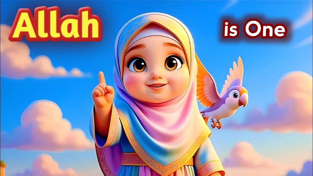 Allah is One | Islamic Nursery Rhymes for Kids | Muslim Kids Rhymes in English 