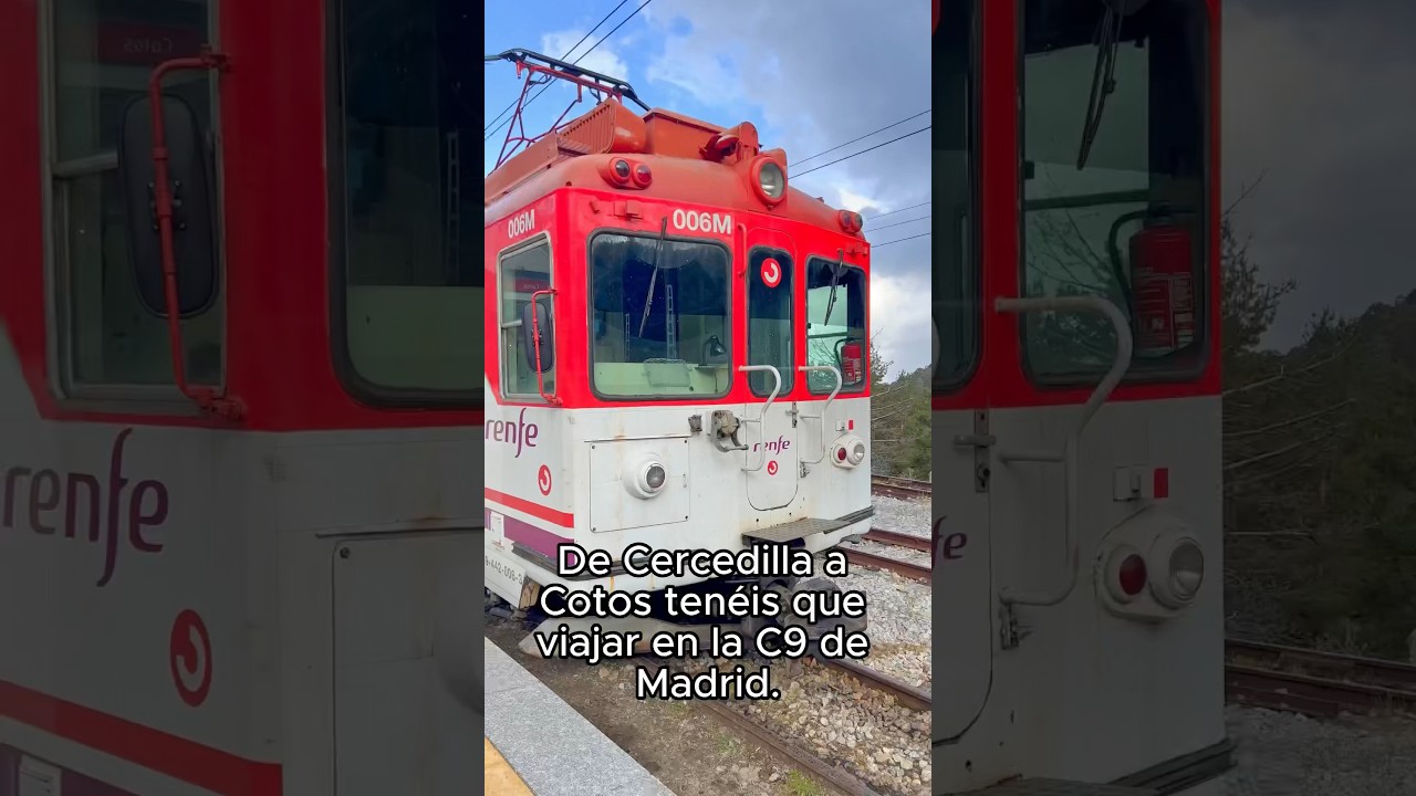 De paseo por la C9 de Cercan&iacute;as Madrid #espa&ntilde;a #planes #madrid #viral #shorts #tren