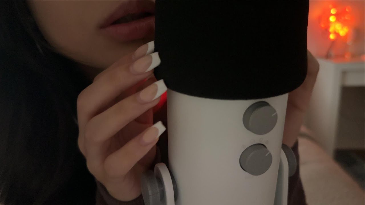 ASMR w/ my different mic covers 𐙚⋆°｡⋆♡