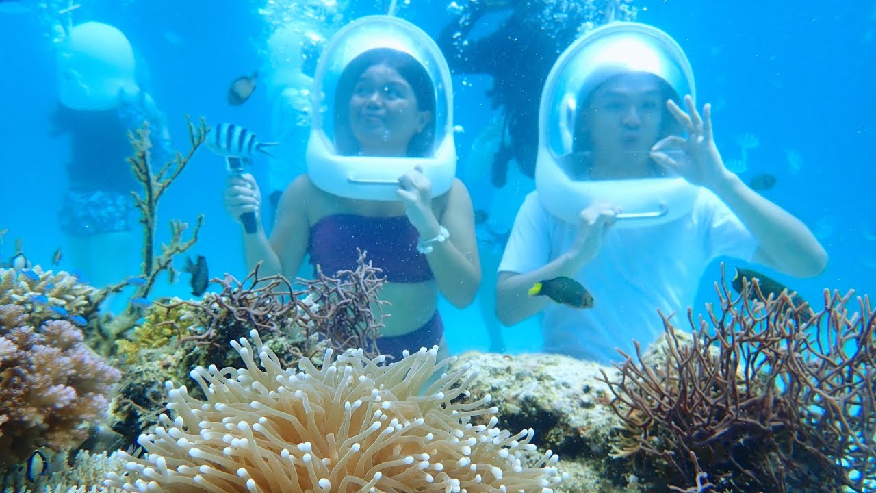 Boracay Vlog 🐠 | HELMET DIVING 15 FEET UNDER