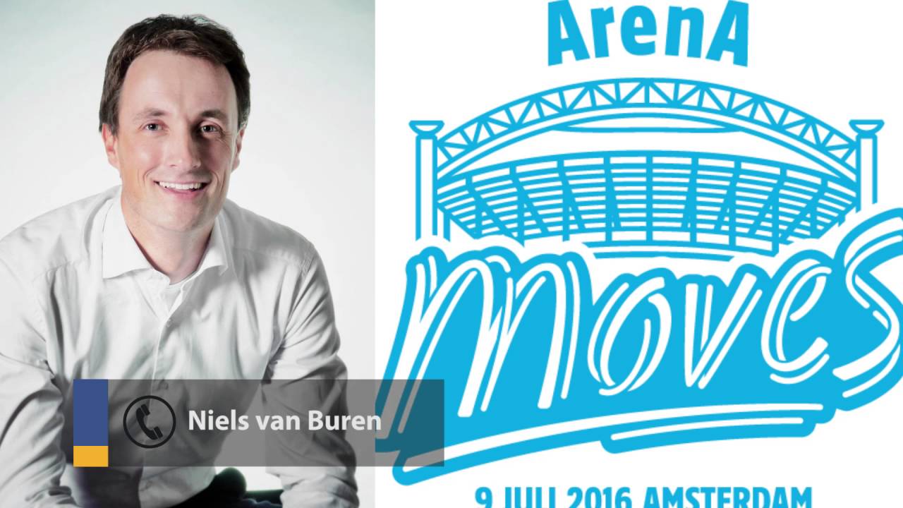 Doe mee met Niels van Buren aan ArenA Moves en steun de strijd tegen MS | Haarlem105
