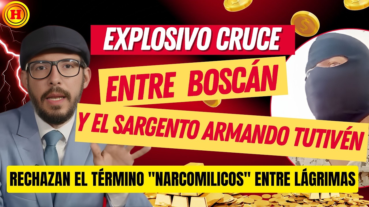 ¡SENTENCIADOS! Boscán DESENMASCARA a los Narcomilicos que lloran por su 