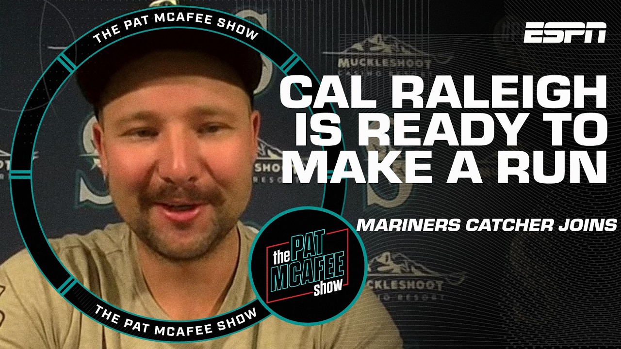 Cal Raleigh and the Mariners are excited to make a playoff run ⚾ | The Pat McAfee Show