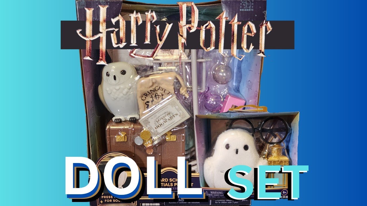 Harry Potter Doll Accessories Unboxing New My Life As Walmart Toy Owl Trolley Wizarding Wednesday