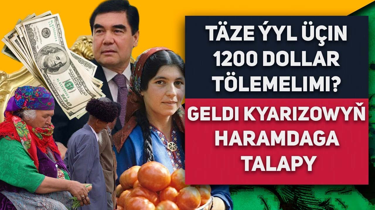 Turkmenistan Täze Ýyl Üçin 1200 Dollar Tölemelimi? Geldi Kyarizowyň Haramdag Berdimuhamedowa Talapy