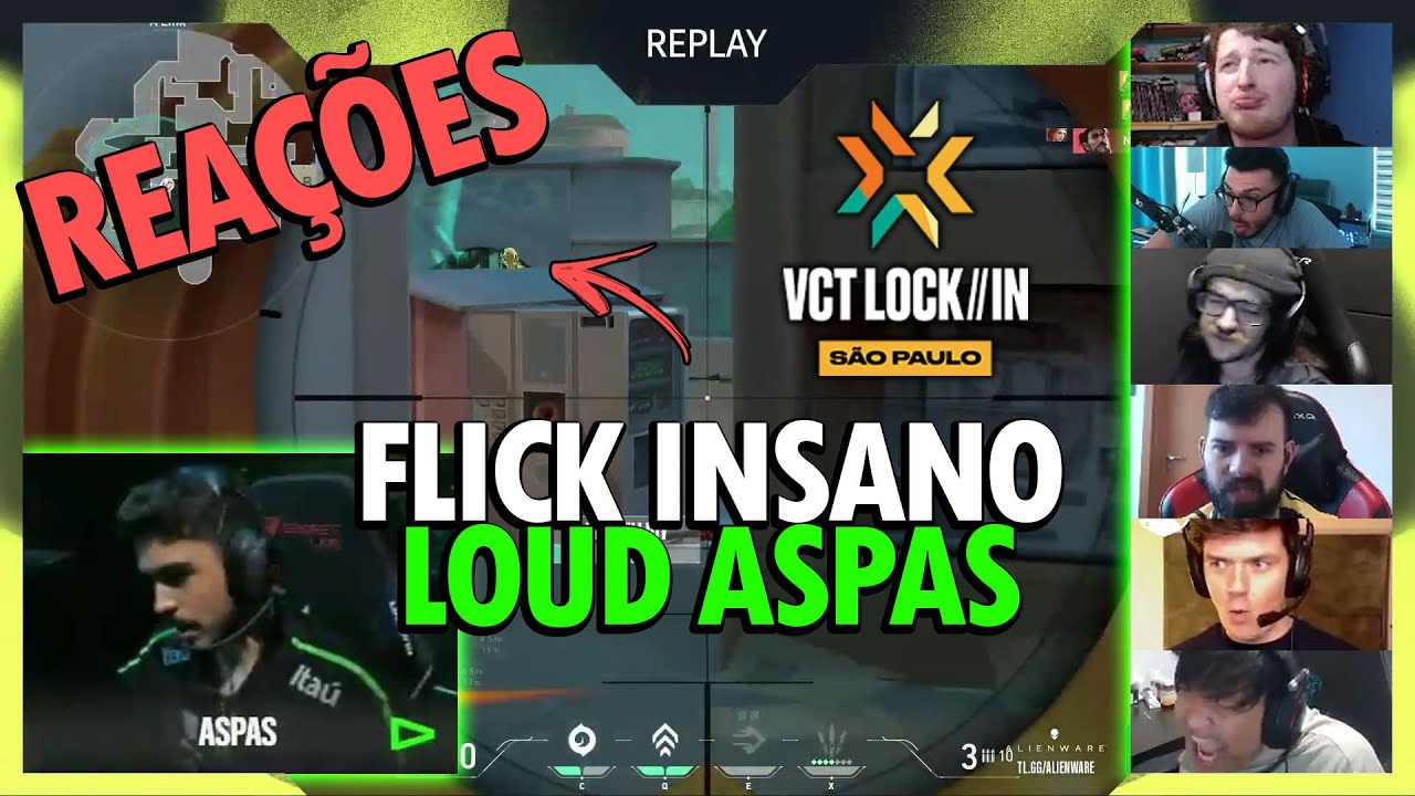 REAÇÕES AO FLICK DO ASPAS NO ARDIIS NO LOCK//IN 2023