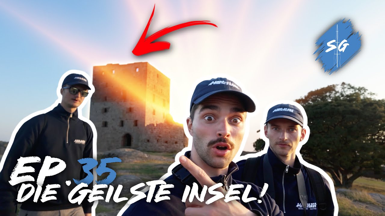 Die BESTE INSEL in der OSTSEE! - Natur, Burgruine, Drohne fliegen - Segel Vlog Ep. 35