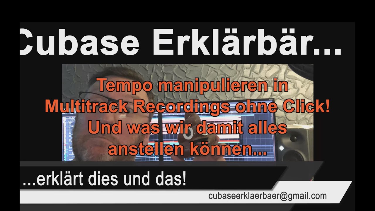 Tempoerkennung einer Mehrspuraufnahme ohne Click - Cubase 12 Pro
