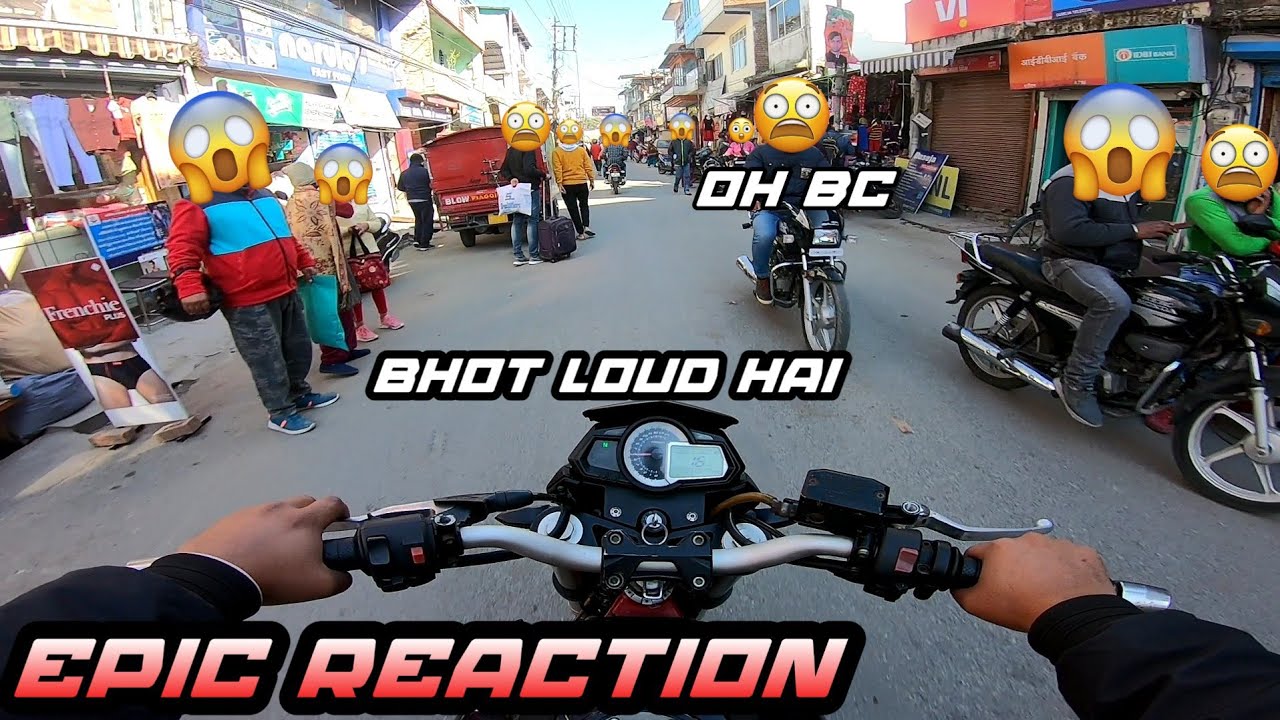benelli loudest Exhaust Ever | Epic Public Reaction
