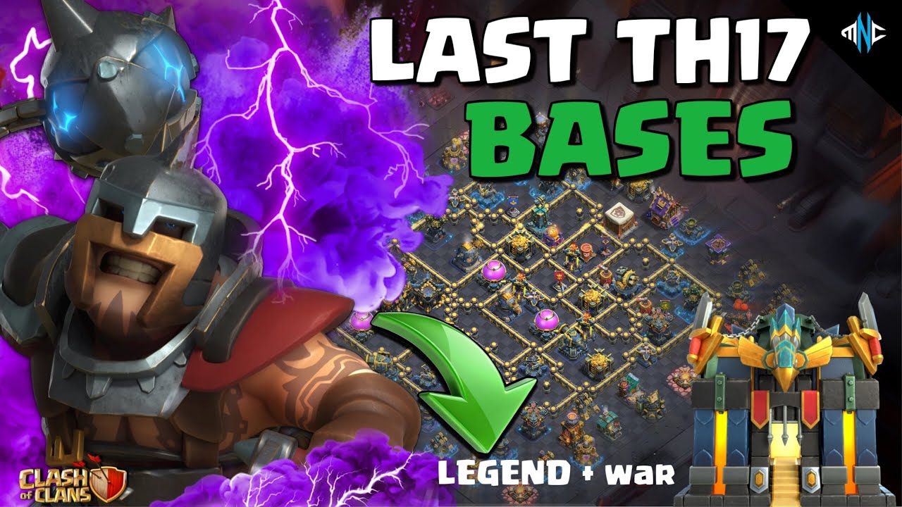 NEW TH17 WAR BASES -ANTI 3 STAR | TH17 BEST LEGEND BASE LINKS IN 2025