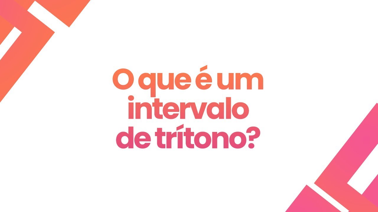 O QUE &Eacute; UM INTERVALO DE TR&Iacute;TONO? | Aprenda Teclado