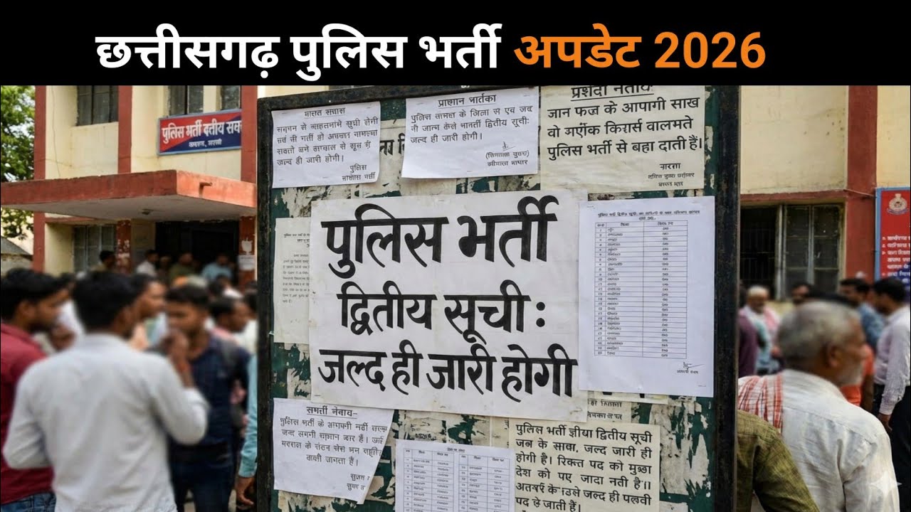 When will the 2nd list of Chhattisgarh Police Recruitment Result come? CG Police New Update | CG ...