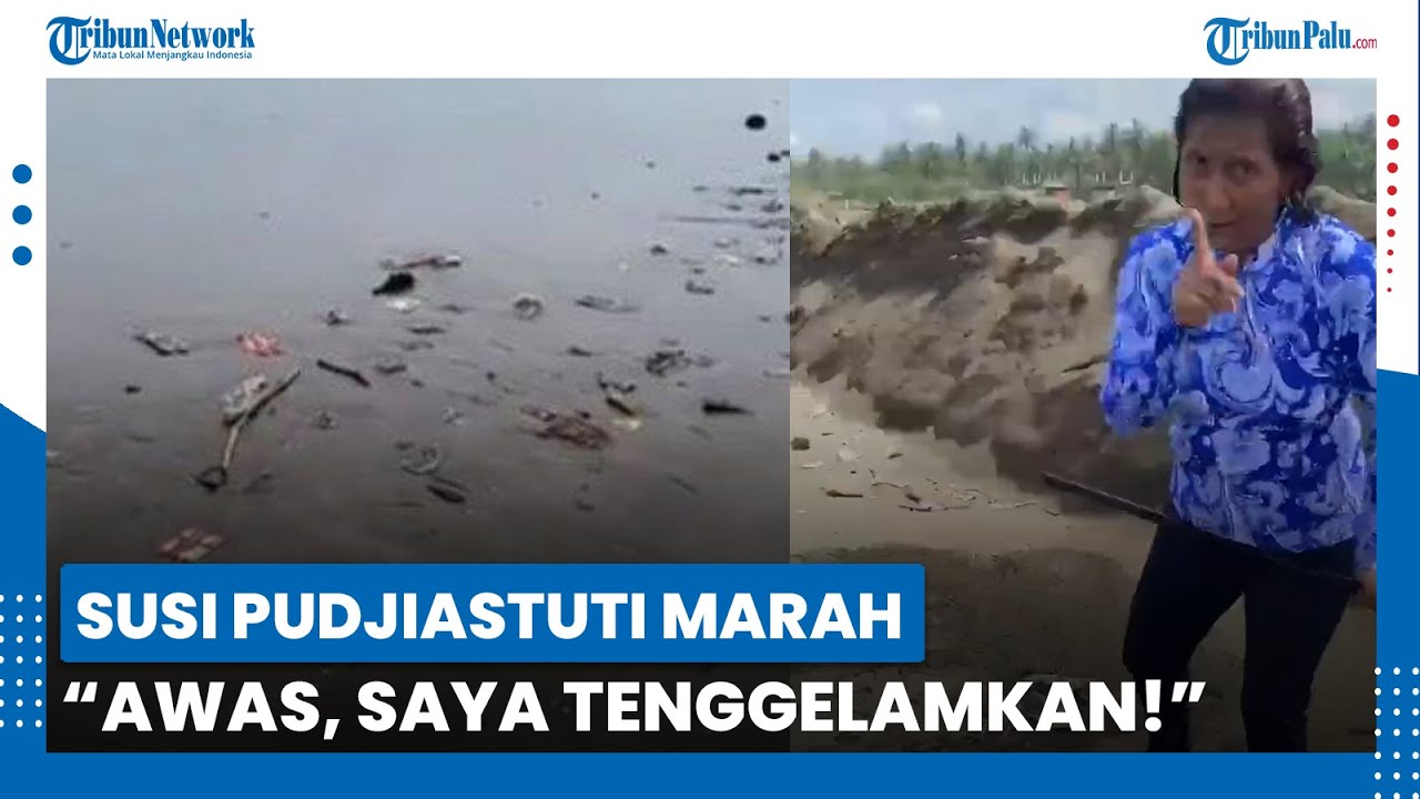 Susi Pudjiastuti Marah karena Pantai Pangandaran Penuh Sampah, Beri Peringatan Wisatawan Ditenggelam