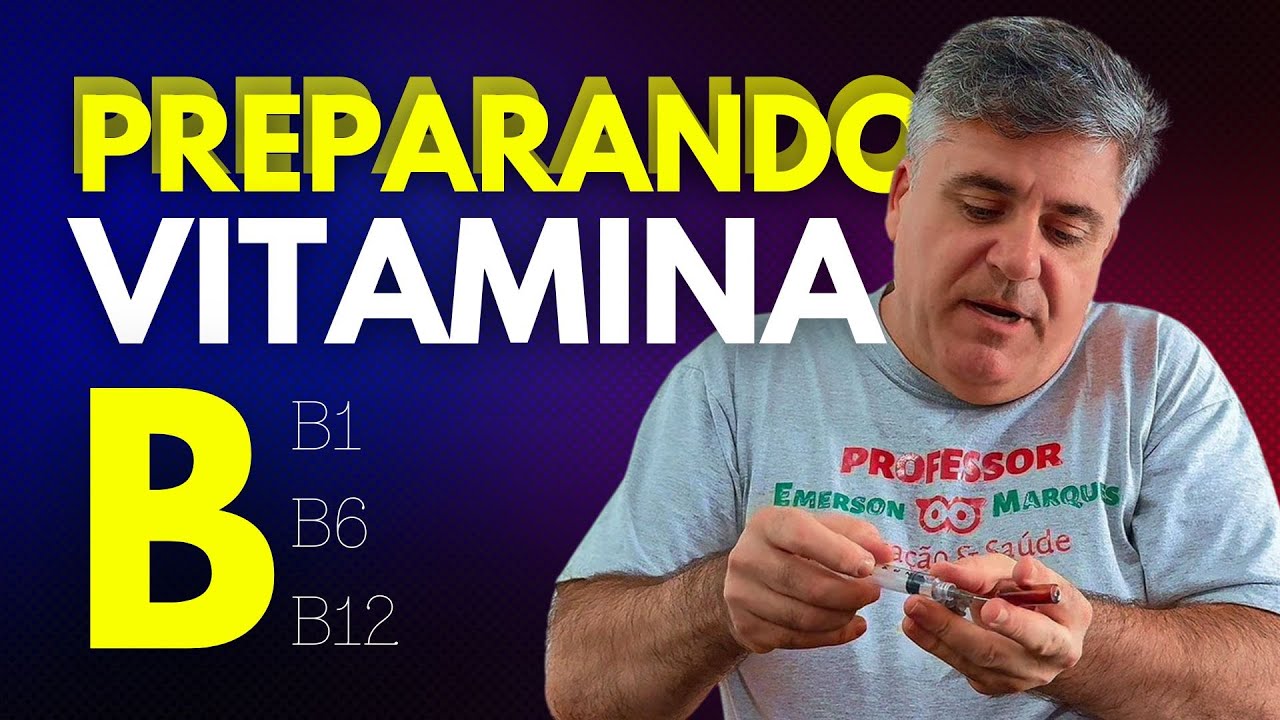 Como Preparar Complexo de Vitamina B Injetável: Passo a Passo na Técnica Correta