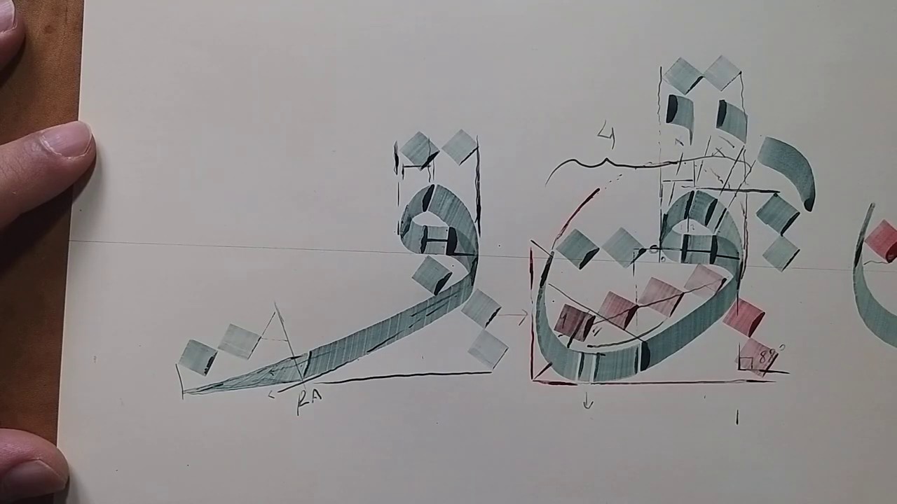 Hat Sanatı - Hattat Kadir Sakoğlu ile sülüs müstakil 