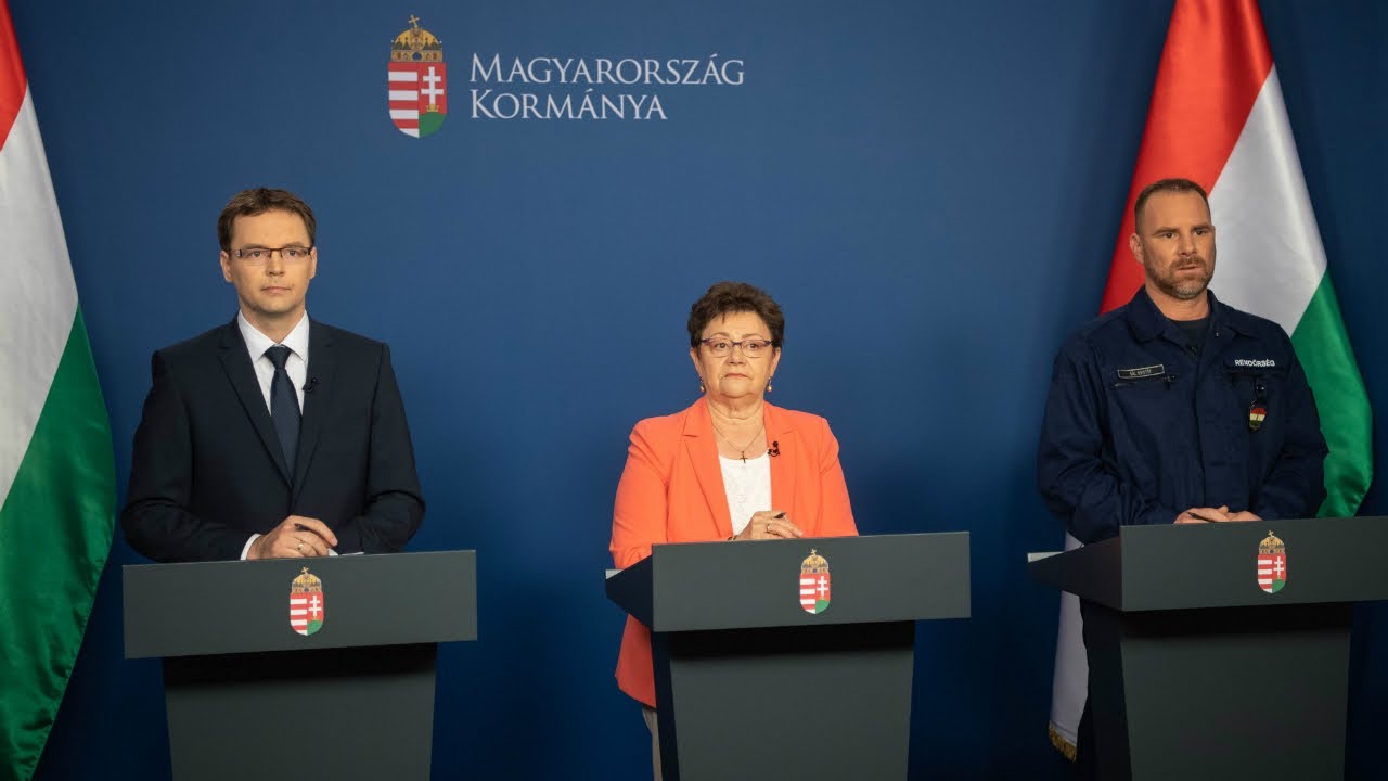 Az operatív törzs sajtótájékoztatója (2020. április 25.)