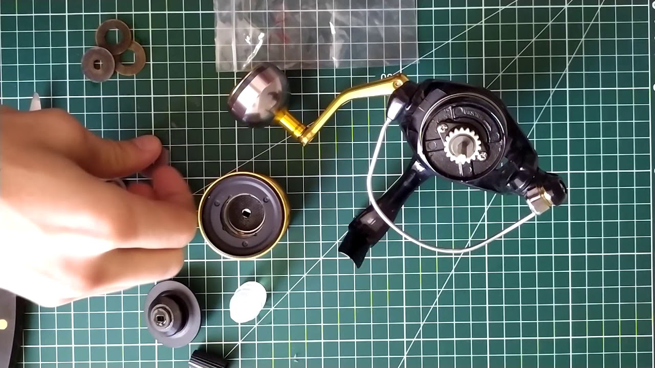 Entretenir le frein d'un moulinet + changer les disques de frein carbontex (shimano nasci)