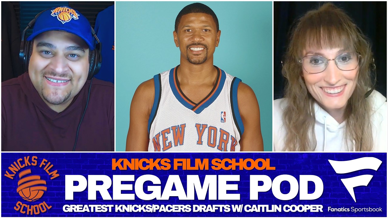 Knicks vs Pacers Preview w/ Caitlin Cooper | PREGAME POD | Knicks Film School