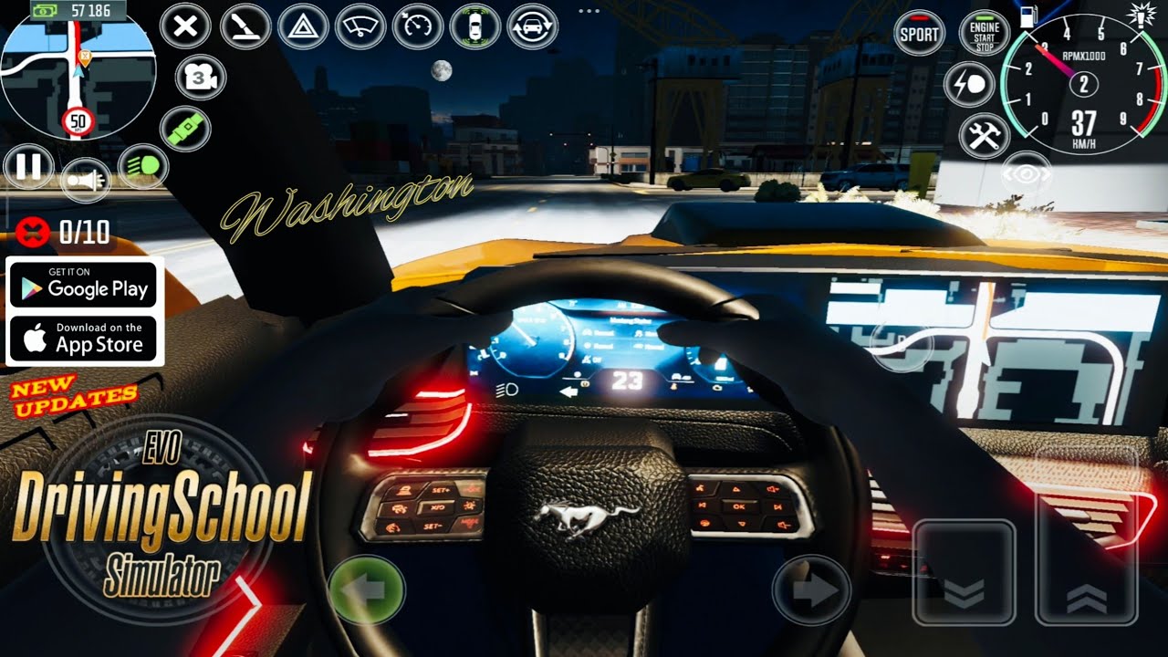 Driving School Simulator : Evo (Gameplay)