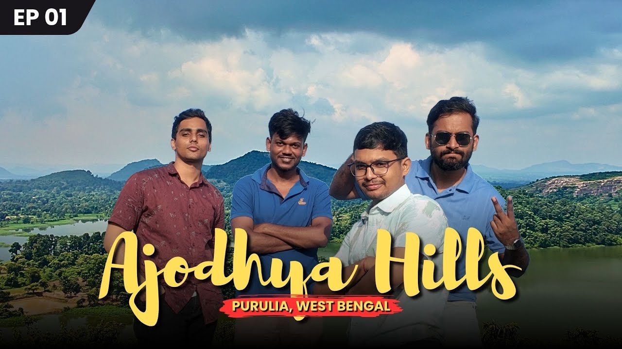 Ajodhya Pahar Purulia Trip | EP 01: Murguma Dam, Mayur Pahar | Manish Mahato