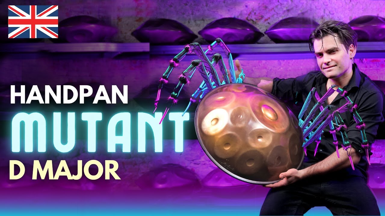 Create Musical Magic with the HANDPAN MUTANT: 15 Notes and Unique Vibrations!