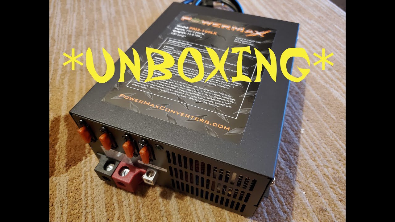 PM3-100LK PowerMax Power converter unboxing